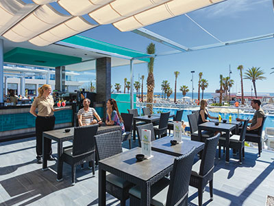 Hotel Neptuno Almeria zwembad